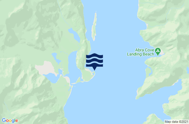 Mappa delle Getijden in Aialik Sill (Aialik Bay), United States