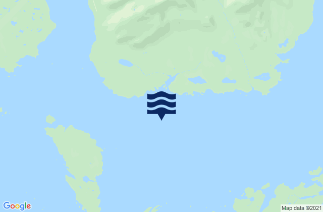 Mappa delle Getijden in Ajax Reef, United States