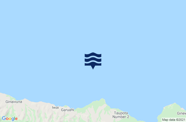 Mappa delle Getijden in Alotau (Milne Bay), Papua New Guinea