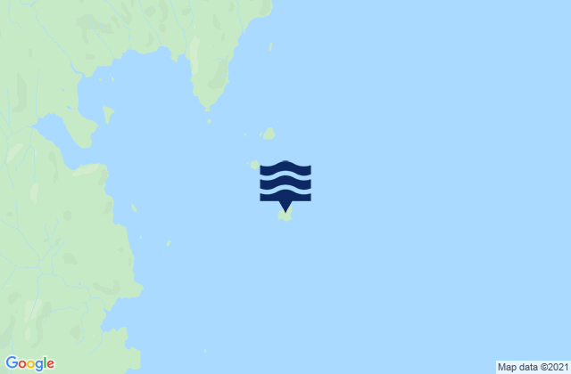 Mappa delle Getijden in Amelius Island, United States