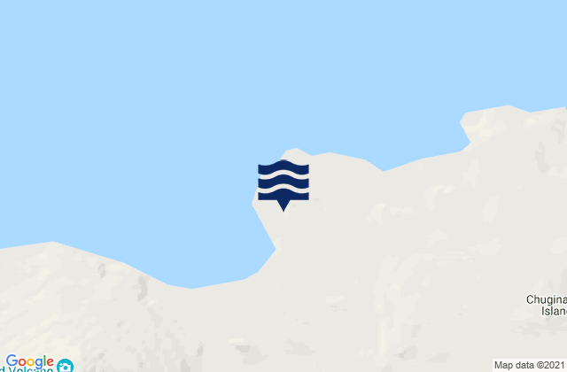 Mappa delle Getijden in Applegate Cove (Chuginadak Island), United States