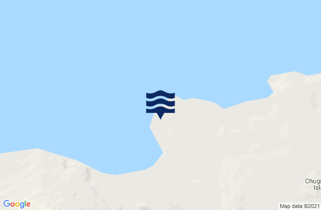 Mappa delle Getijden in Applegate Cove Chuginadak Island, United States