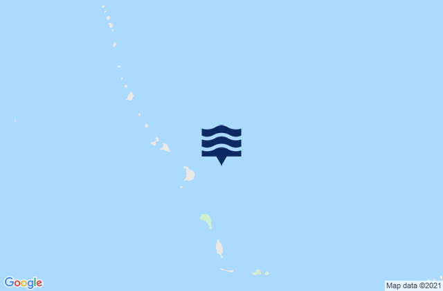 Mappa delle Getijden in Arno Atoll, Kiribati