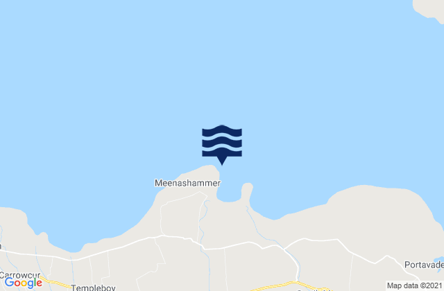Mappa delle Getijden in Aughris Head, Ireland