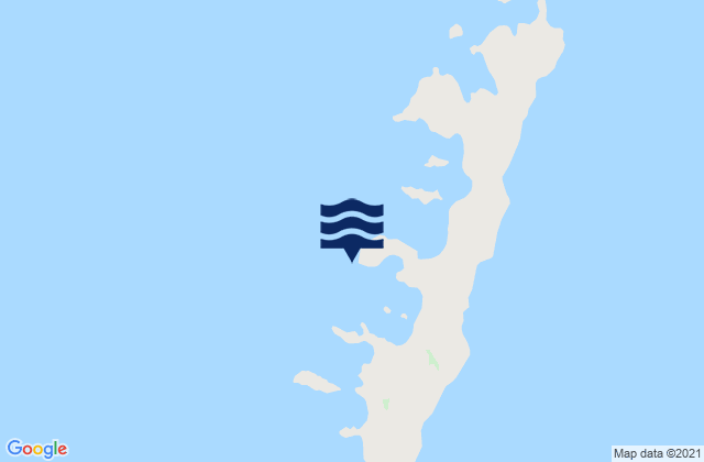 Mappa delle Getijden in Auster Point, Australia