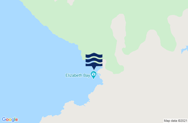 Mappa delle Getijden in Bahia Isabela Isla Isabela, Ecuador