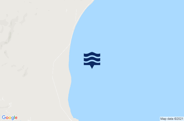 Mappa delle Getijden in Bahía Solano, Argentina