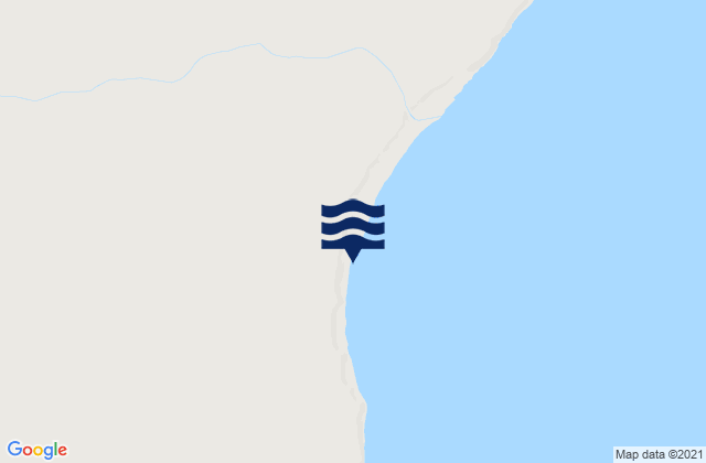 Mappa delle Getijden in Bandarbeyla, Somalia