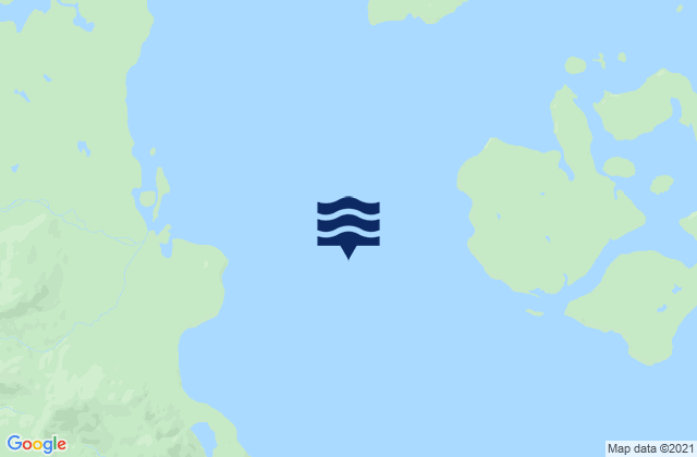 Mappa delle Getijden in Beardslee Island, United States