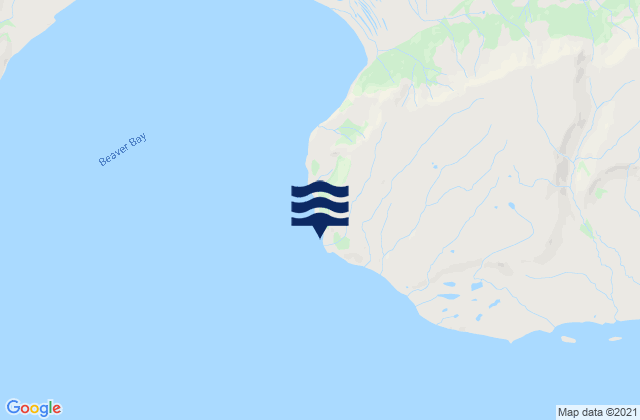 Mappa delle Getijden in Beaver Bay, United States
