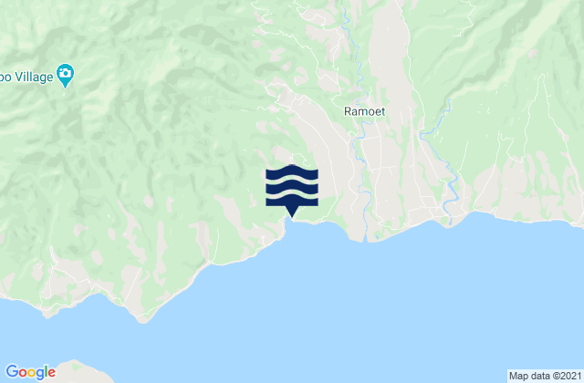 Mappa delle Getijden in Benteng, Indonesia