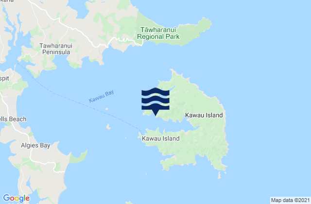 Mappa delle Getijden in Bon Accord Harbour, New Zealand