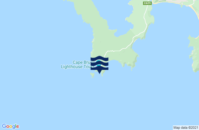Mappa delle Getijden in Bruny Island - Lighthouse Bay, Australia