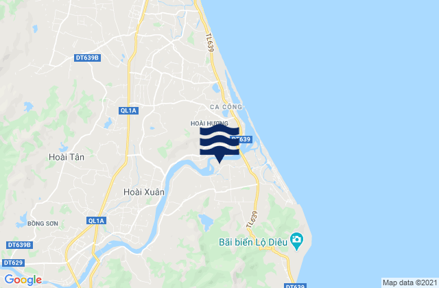 Mappa delle Getijden in Bồng Sơn, Vietnam