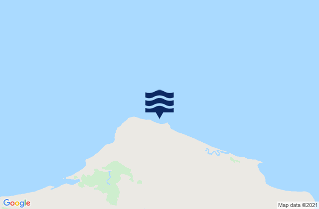 Mappa delle Getijden in Cache Point, Australia