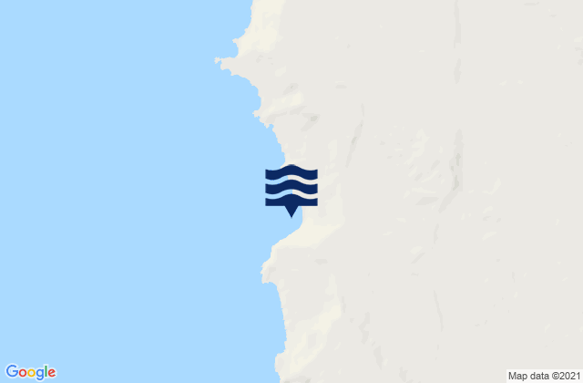 Mappa delle Getijden in Caletita Buena, Chile