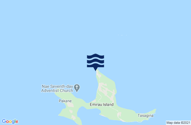 Mappa delle Getijden in Cape Ballin, Papua New Guinea