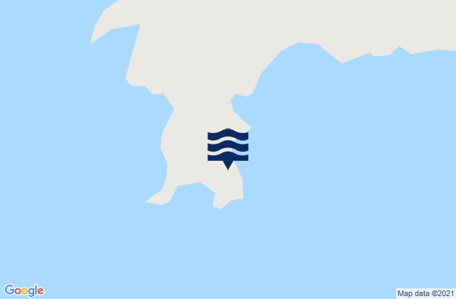 Mappa delle Getijden in Cape Chunu, United States