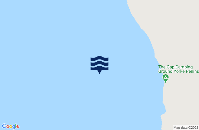 Mappa delle Getijden in Cape Elizabeth, Australia