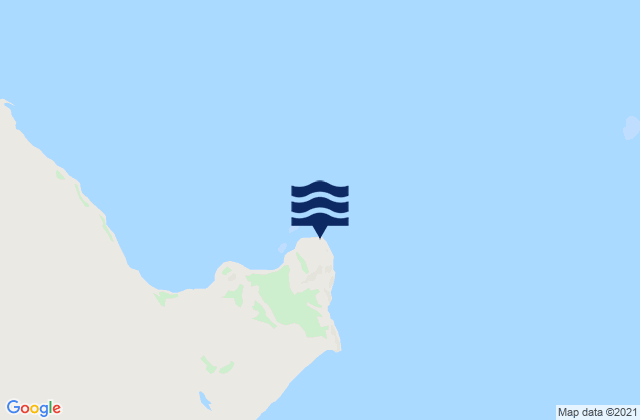 Mappa delle Getijden in Cape Flattery, Australia