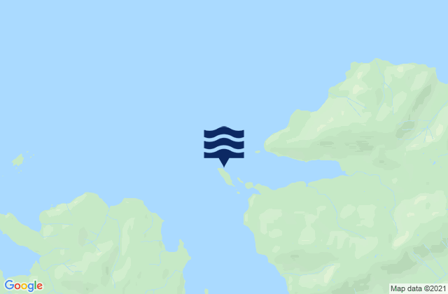Mappa delle Getijden in Cape Flores, United States