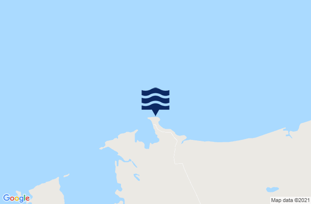 Mappa delle Getijden in Cape Keraudren, Australia