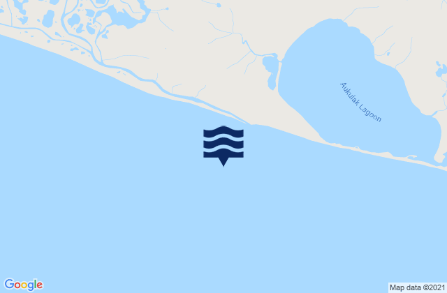 Mappa delle Getijden in Cape Krusenstern, United States