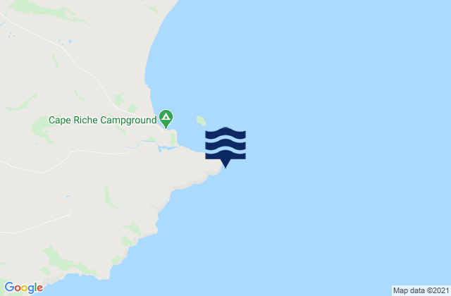Mappa delle Getijden in Cape Riche, Australia