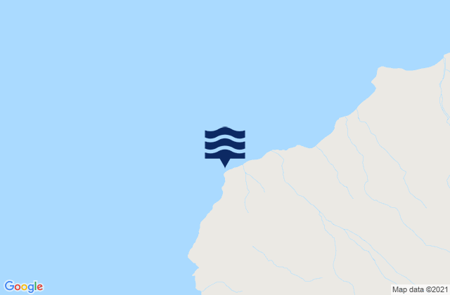 Mappa delle Getijden in Cape Sarichef (Unimak Island), United States