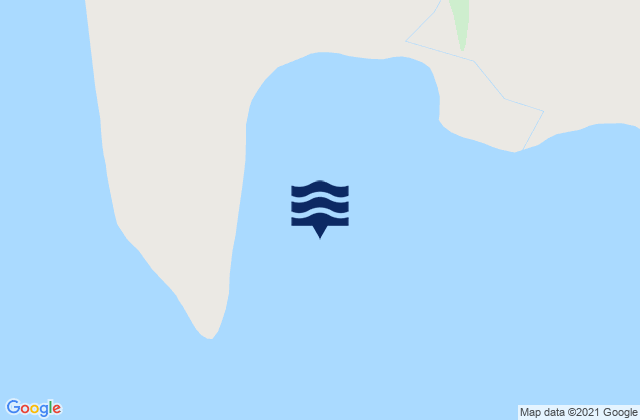 Mappa delle Getijden in Cape Sopochnaya Korga Yenisey Gulf, Russia