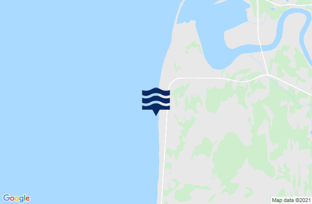 Mappa delle Getijden in Chinulna Point Cook Inlet, United States