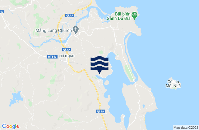 Mappa delle Getijden in Chí Thạnh, Vietnam