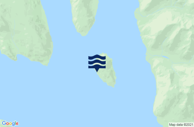 Mappa delle Getijden in Composite Island (Glacier Bay), United States