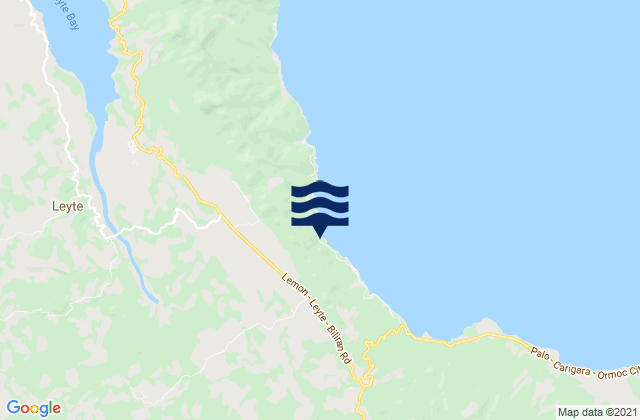 Mappa delle Getijden in Consuegra, Philippines