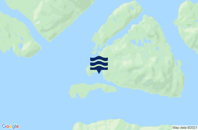 Mappa delle Getijden in Convenient Cove, Hassler Island, United States