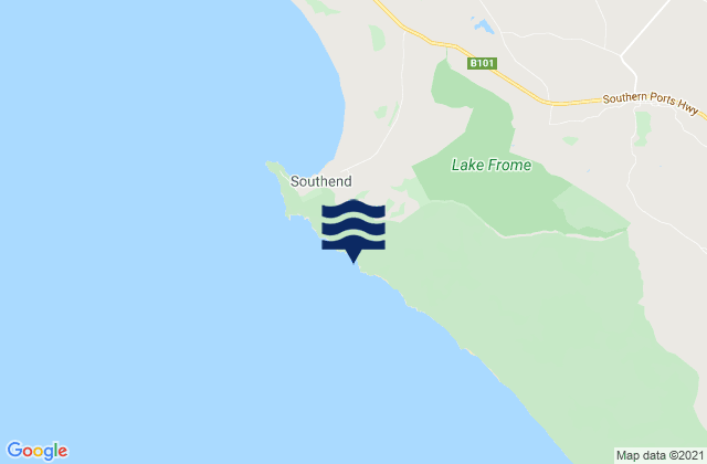Mappa delle Getijden in Cullen Bay, Australia