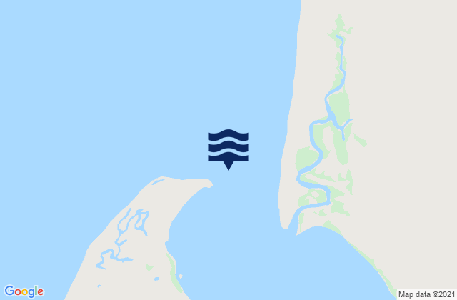Mappa delle Getijden in Cullen Point, Australia