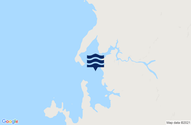 Mappa delle Getijden in Deception Bay, Australia