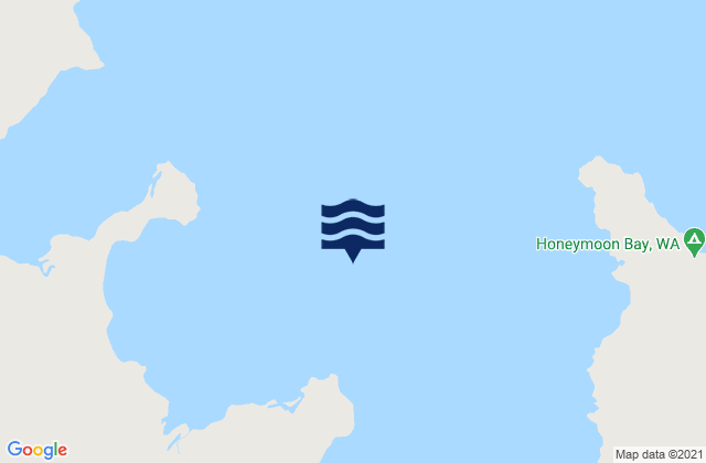Mappa delle Getijden in Deep Bay, Australia