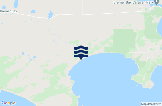 Mappa delle Getijden in Dillon Beach, Australia