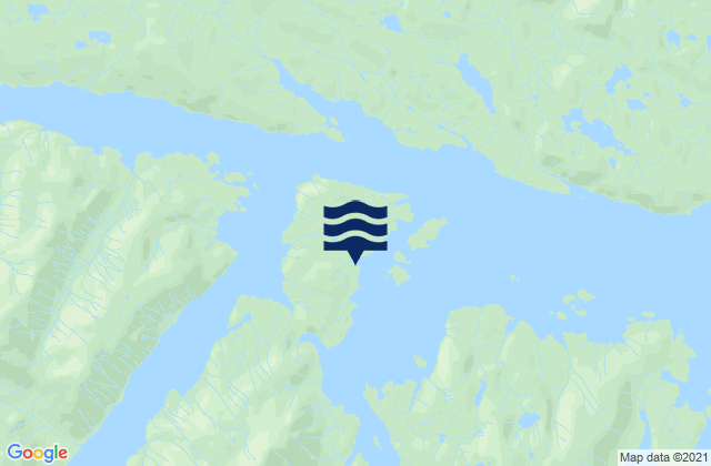 Mappa delle Getijden in Divide Head, United States