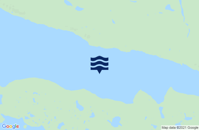 Mappa delle Getijden in Douglas Harbour, Canada