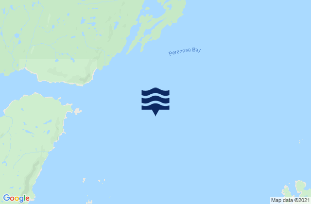 Mappa delle Getijden in East Shuyak Strait Entrance, United States