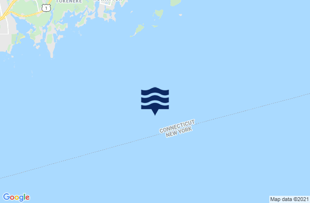 Mappa delle Getijden in Eatons Neck 3 miles north of, United States