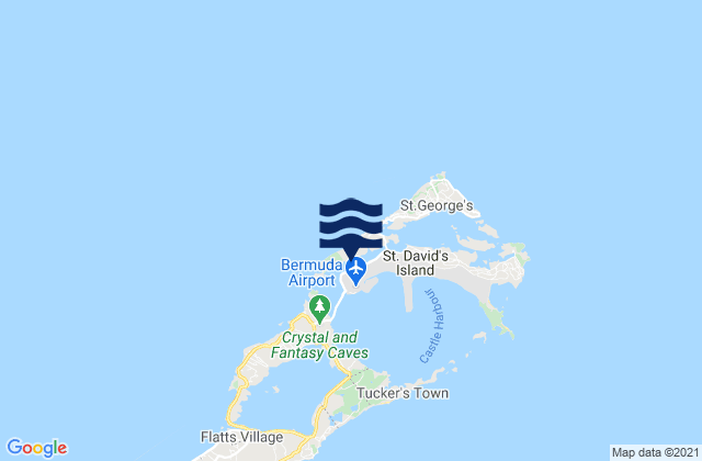 Mappa delle Getijden in Ferry Reach (Biological Station) Islands, United States