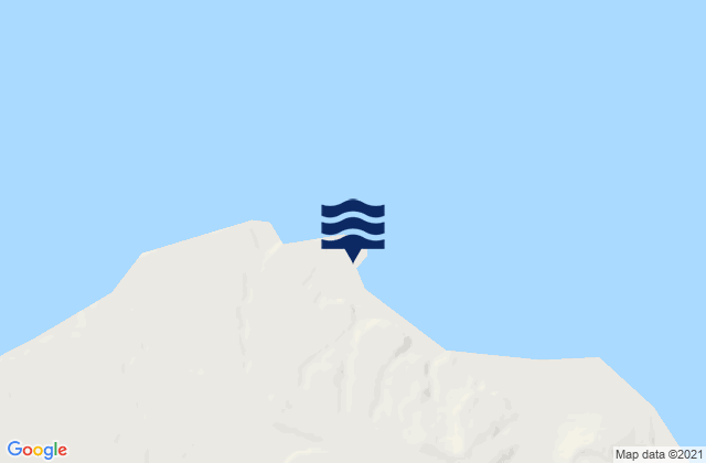 Mappa delle Getijden in Finch Cove Seguam Island, United States