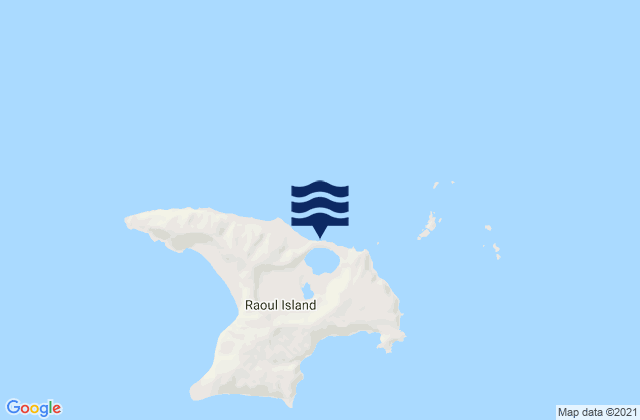 Mappa delle Getijden in Fishing Rock, New Zealand