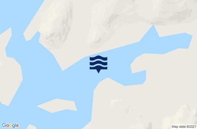 Mappa delle Getijden in Fiskemesteren Havn, Greenland