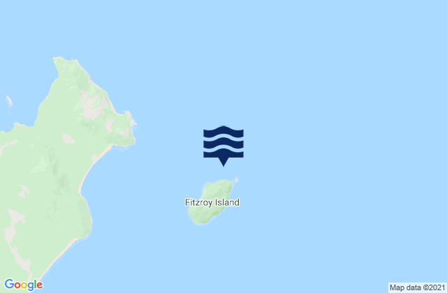 Mappa delle Getijden in Fitzroy Island, Australia