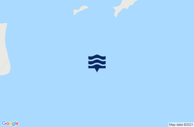 Mappa delle Getijden in Geese Island, United States
